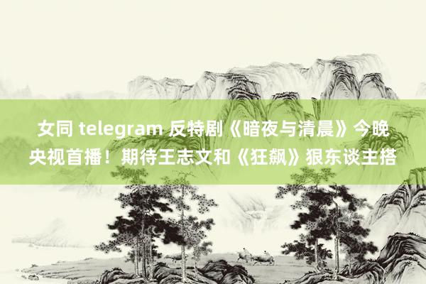 女同 telegram 反特剧《暗夜与清晨》今晚央视首播！期待王志文和《狂飙》狠东谈主搭