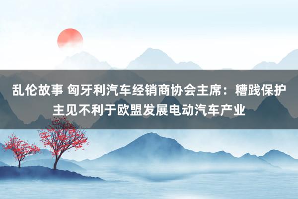 乱伦故事 匈牙利汽车经销商协会主席：糟践保护主见不利于欧盟发展电动汽车产业