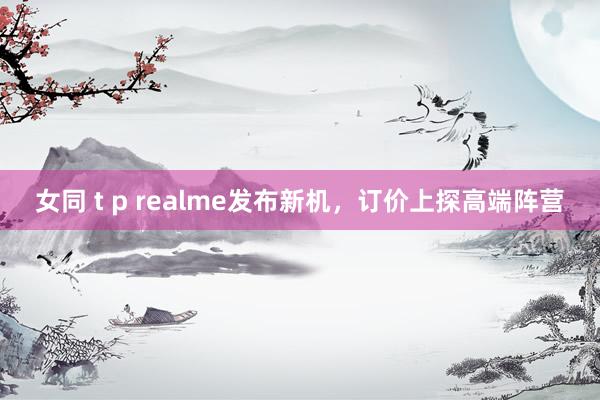 女同 t p realme发布新机，订价上探高端阵营