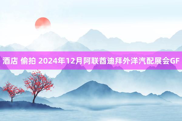 酒店 偷拍 2024年12月阿联酋迪拜外洋汽配展会GF