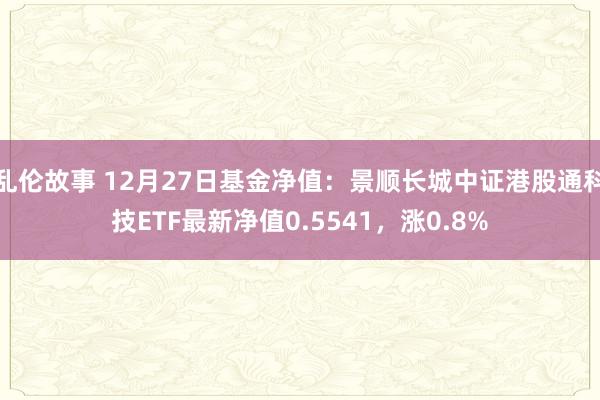 乱伦故事 12月27日基金净值：景顺长城中证港股通科技ETF最新净值0.5541，涨0.8%